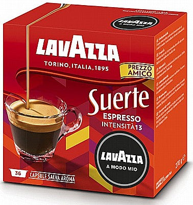 SUERTE Lavazza Amodo-Mio קפסולות לוואצה מודו מיו סוארטה