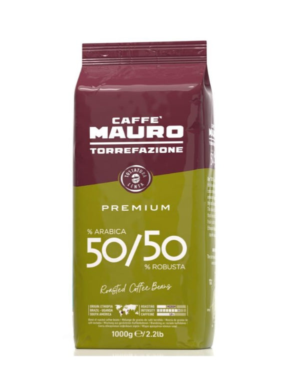 פולי קפה מאורו פרימיום 50/50