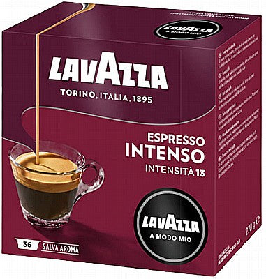 intenso Lavazza Amodo-Mio קפסולות לוואצה מודו מיו אינטנסו