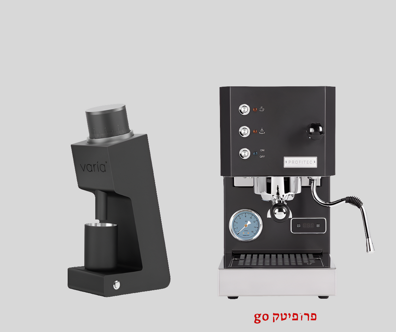 באנדל מכונת קפה מקצועית ומטחנה