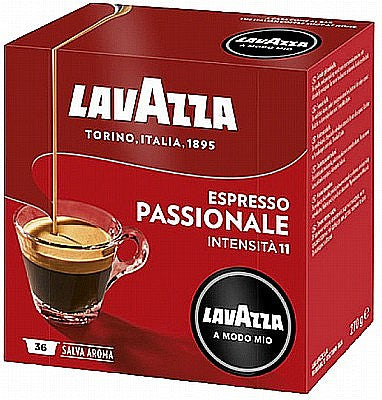 passionale Lavazza Amodo-Mio קפסולות לוואצה מודו מיו פסיונאלה