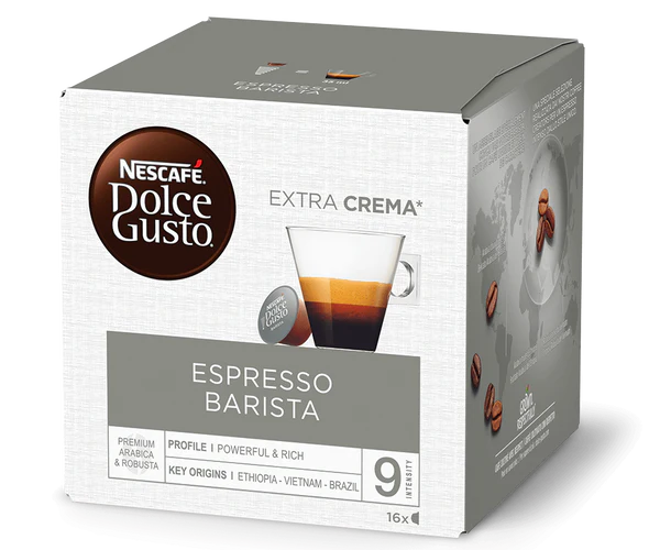 קפסולות דולצ'ה גוסטו 16 יח' נס קפה - בריסטה